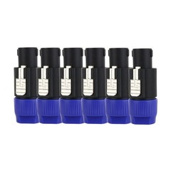 Blue Orange Speakon Connector Kit – NL4FC NL4FX NL2FC Pro PA Audio Male Adapter