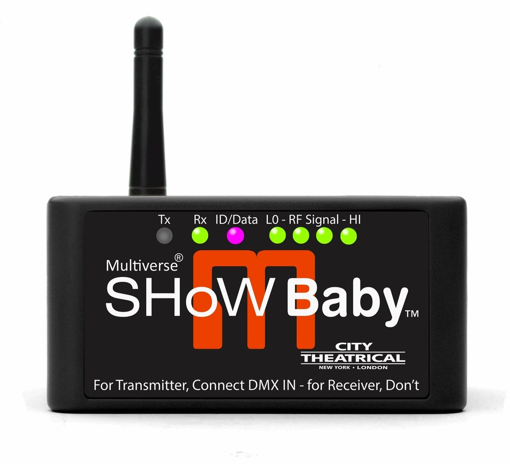 City Theatrical SHOW-BABY-M Multiverse SHoW Baby Wireless DMX Transceiver