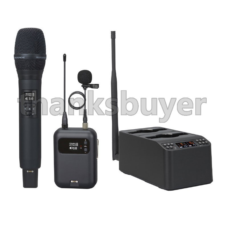 LS01 Low Noise Digital Pro Wireless Handheld Microphone +LS02 Pocket Microphone