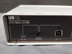 Steinberg UR12 2×2 24bit 192kHz D-PRE Loopback Recording USB Audio Interface