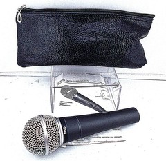 CARVIN M50 Dynamic Microphone w/ Cardioid pattern &manual, pouch, ON/OFF switch