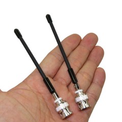 2Pcs UHF 1/4 Wave Antennas Q9 BNC Connectors for Shure Series Wireless Receiver