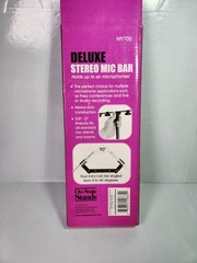 On Stage Stands MY700 Deluxe Stereo Mic Bar – Multi-Microphone Mount