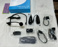 Kimafun 2.4G Wireless Lavalier Microphone Voice Amplifier New Sealed