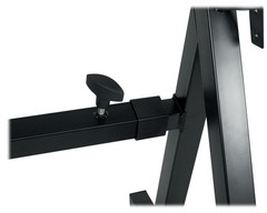 Rockville Z45W Z-Style 2-Tier Keyboard Stand+Wheels Fits Yamaha CP300