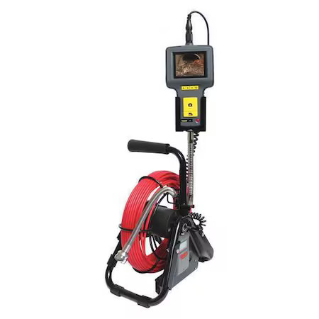 General Tools Dps16-R30 Digital Pipe Inspection System, 24 In. H