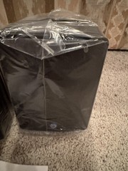 Atlas Sound SM42T-B 4in All-Weather 2-Way Surface Mount Speakers PAIR 70V 25V