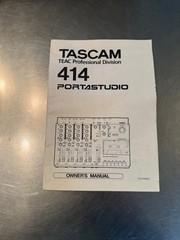 TASCAM Portastudio 414 Mk1 4 Track Analog Cassette Recorder with manual