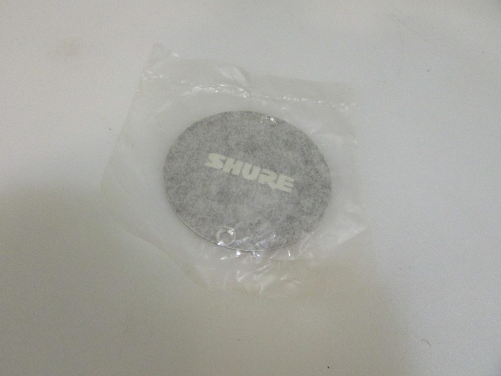 NOS Sealed Shure Round 2″ Metal Badge