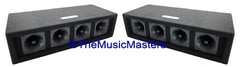 Pair 4-Way 200W Super Horn Tweeter Speaker Boxes Pro Studio DJ PA Car Home Audio