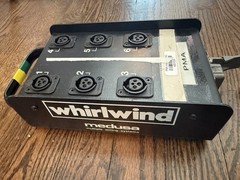 Whirlwind Medusa Wiring System 6 Channel Stage Box Quantity 1 Multiple Avail