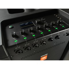 JBL PRX ONE Powered Column Array Speaker/Sub System + AKG WMS40 Mini Vocal Set