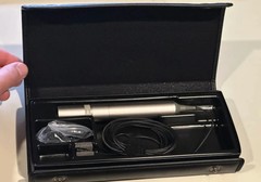 Sony ECM-77B Electret Condenser Lavalier Microphone, w/ Case and Accessories
