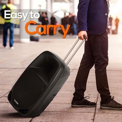 Bocinas 1000W Bluetooth Recargable Portátil Con Micrófono Inalámbrico En Oferta