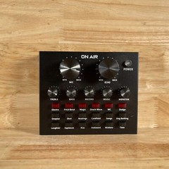 Tzumi ON AIR Black Bluetooth/Wired Audio Jacks Live Broadcast Wave Sound Mixer