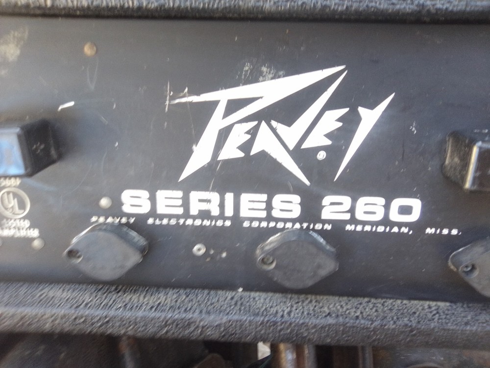 Peavey Series 260 PA Mixer-Amp Powered Mixer Head 4-Channel Reverb
