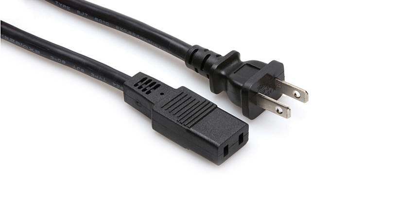 Hosa PWC-178 8′ Ungrounded Power Cable
