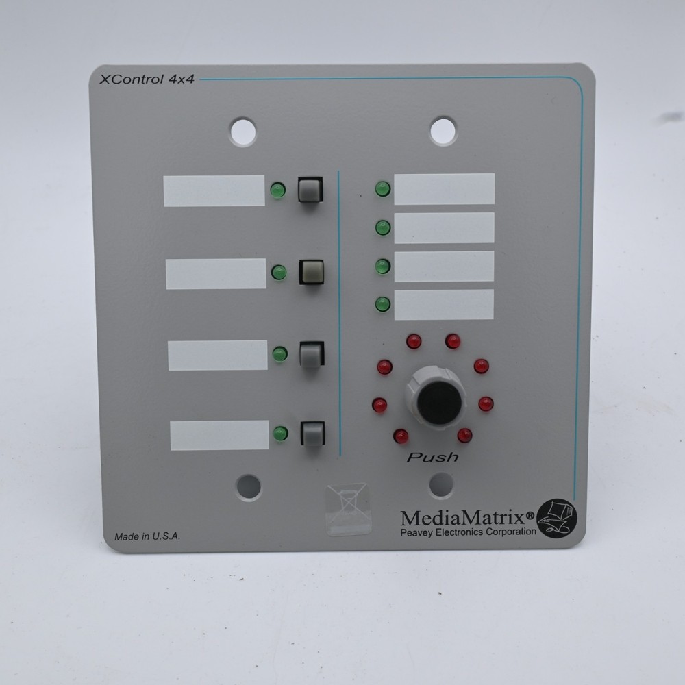 Peavey MediaMatrix XControl 4X4 Flush Mount Control Panel FREE SHIPPING