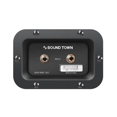 Sound Town 1 x 12″ 65W Guitar Birch Plywood Empty w/ Black (GUC112BK-EC)