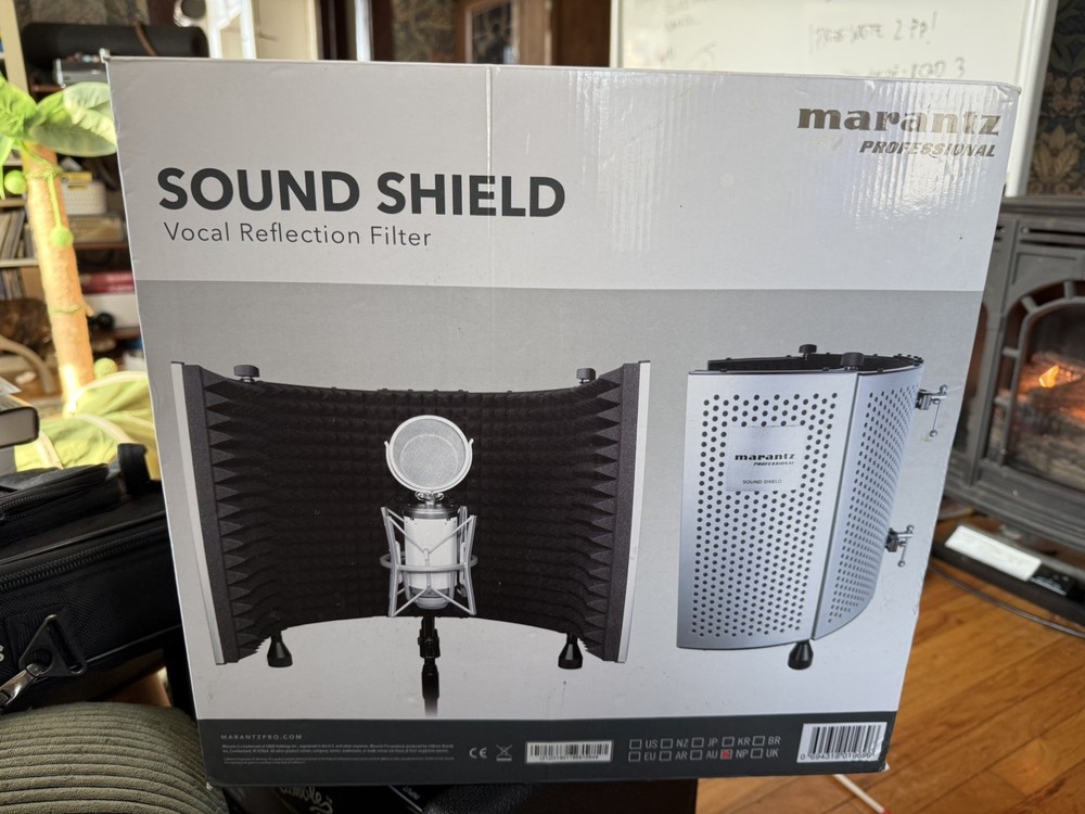 Marantz Professional Sound Shield Compact Folding Vocal Reflection Filter Baffle