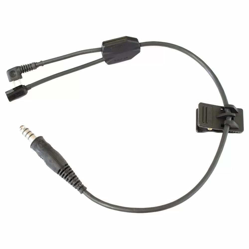 ArmorMason Y-Cable Boom Harness Assembly, Compatible with One Size, Black