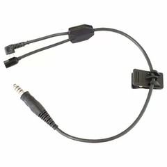 ArmorMason Y-Cable Boom Harness Assembly, Compatible with One Size, Black