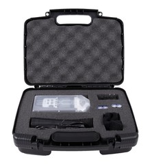 CASEMATIX Portable Recorder Case Compatible with 12″ x 9.5″ x 3.5″, black