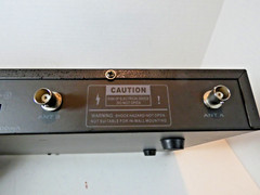 Vintage PYLE Professional Wireless Mic System PDWM 8700 Powers On Un-Tested