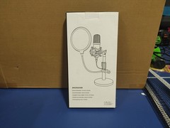 Movo PF-6 Dual Layer Microphone Mesh Pop Filter with Gooseneck Arm and Clamp