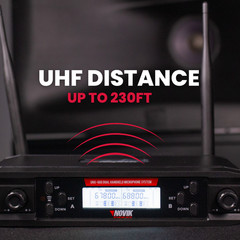 NOVIK NEO UNK 660 – DUAL HANDHELD MICROPHONE WIRELESS SYSTEM