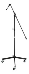 On-Stage SB96 Tripod Studio Mic Boom with 7″ Mini Boom Extension and Casters
