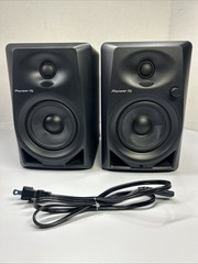 Pioneer DJ DM-40 Active Monitor Speakers, Black 4” Set Of 2 Book Shelf TESTED.