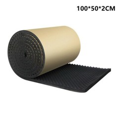 Acoustic Foam Insulation Wall Car Studio Sound-proof Dampening Pad 100*50cm New