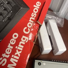 Vintage Realistic 32-1200B Stereo Mixing Console 5-Source DJ Mixer -NEW OPEN BOX