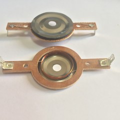 2Pcs 1″ Replace Diaphragm For xtw2501-rk Tweeter XTW 2501 and ipnosis ipt1001 8Ω