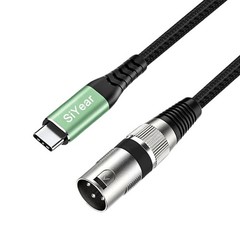 USB to XLR Audio Cable, XLR 3Pin to Adapter StereoPower Amplifier Cable for C…