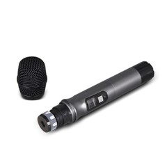 Wireless Microphone System Pro Audio UHF 4 Channel 4 Handheld Metal Dynamic Mic