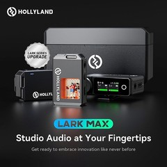 Hollyland LARK MAX 2 Ultimate Combo 2-Person Wireless Microphone