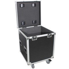 ProX XS-UTL4 Half Trunk Utility Flight Case with Caster Dish and Wheels, Medium