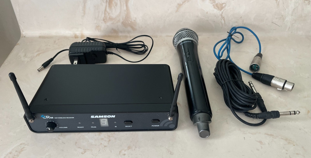 SAMSON CONCERT 88 SWC88HCL6-D 16-Ch UHF Wireless Handheld System+Mic 542-566MHz