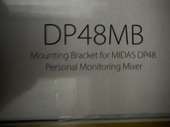 Midas DP48MB MOUNTING BRACKET For DP48 48-Channel Personal Monitor Mixer NEW