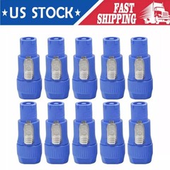 10 pcs NAC3FCA PowerCon Cable Connector Power in adapter Replacement for Neutrik