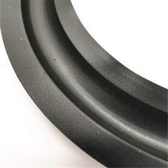 LinaLife 2pcs 6 inch 6″ Speaker Foam Surround Repair Kit, 156mm 6 inch, BLACK