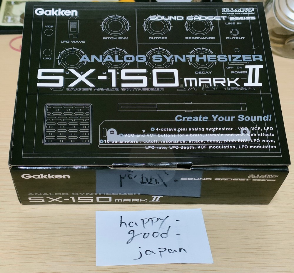 Gakken Analog Synthesizer SX-150 Mark II Red