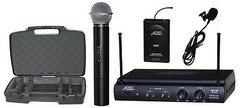 Audio2000’S AWM6032UL Handheld & Lavaliere Wireless Microphone System-MR