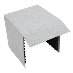 60*60*60cm Sound-Dampening Cover, Mini Recording Booth, Desktop Soundproof Cover