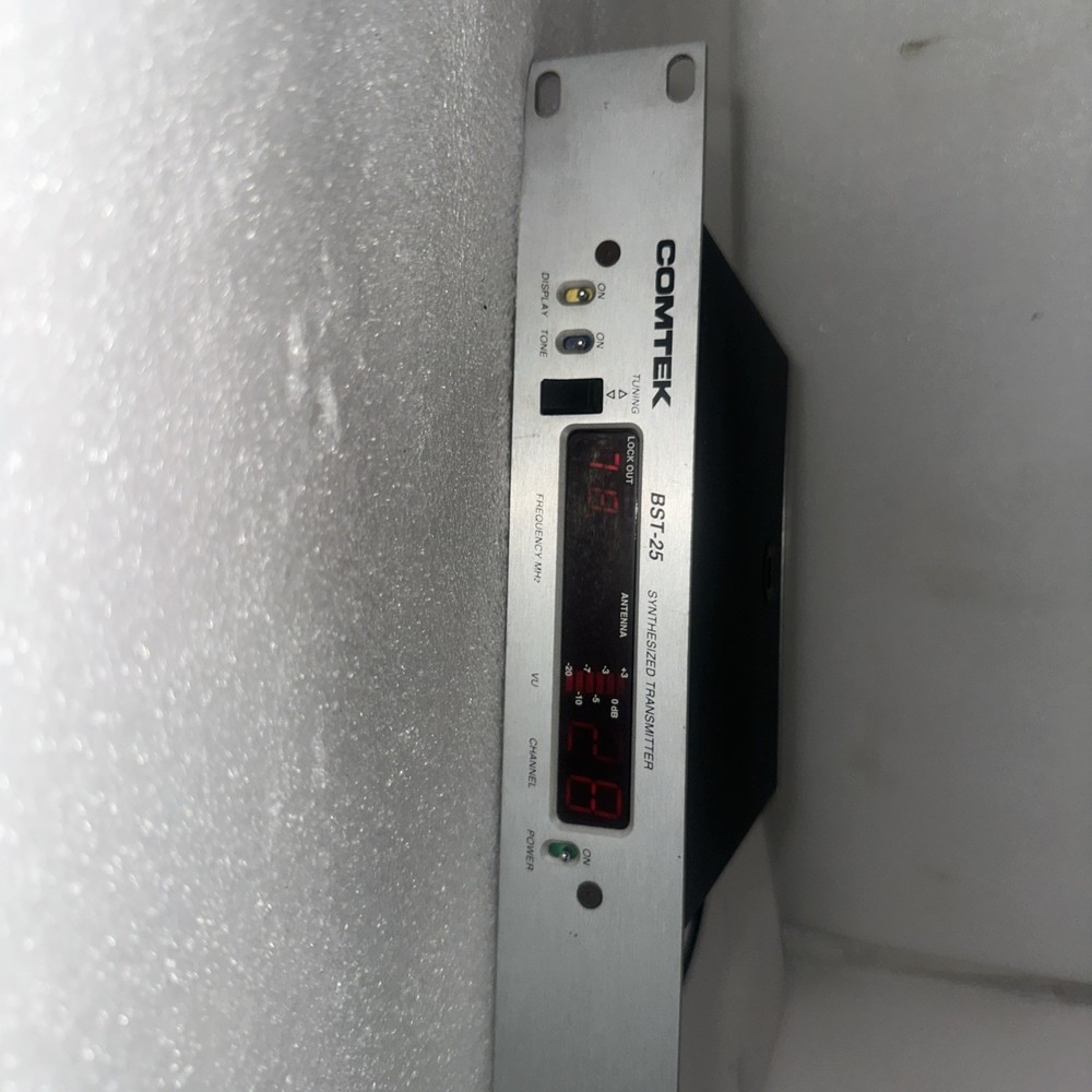 Comtek BST-25 Synthesized Transmitter With Ac Adapter See Pictures