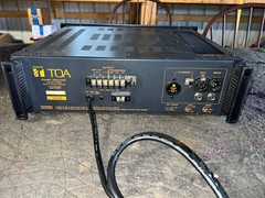 TOA Model P150M Power Amplifier 220W 4 ohm Tested Works Great