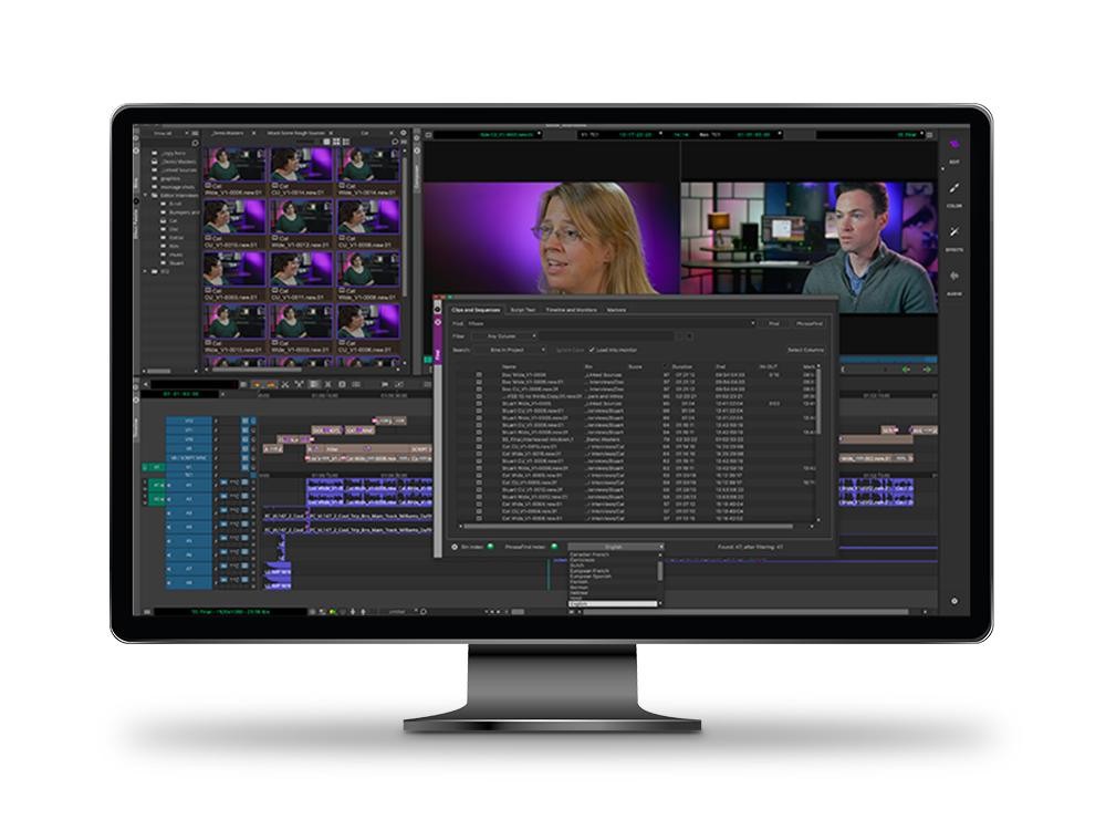 Avid Media Composer – PhraseFind AI Speech – to – Text Search (1-Year Subscripti