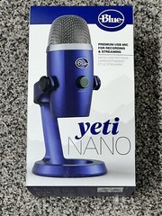 Blue Microphones Yeti Nano Premium USB Condenser Microphone, Vivid Blue
